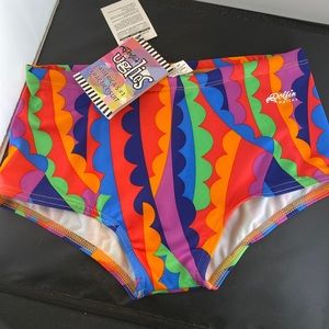NWT Dolphin Uglies Swim High rise Bottoms *